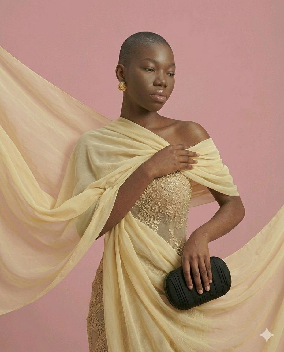 Séraphine Draped Gown