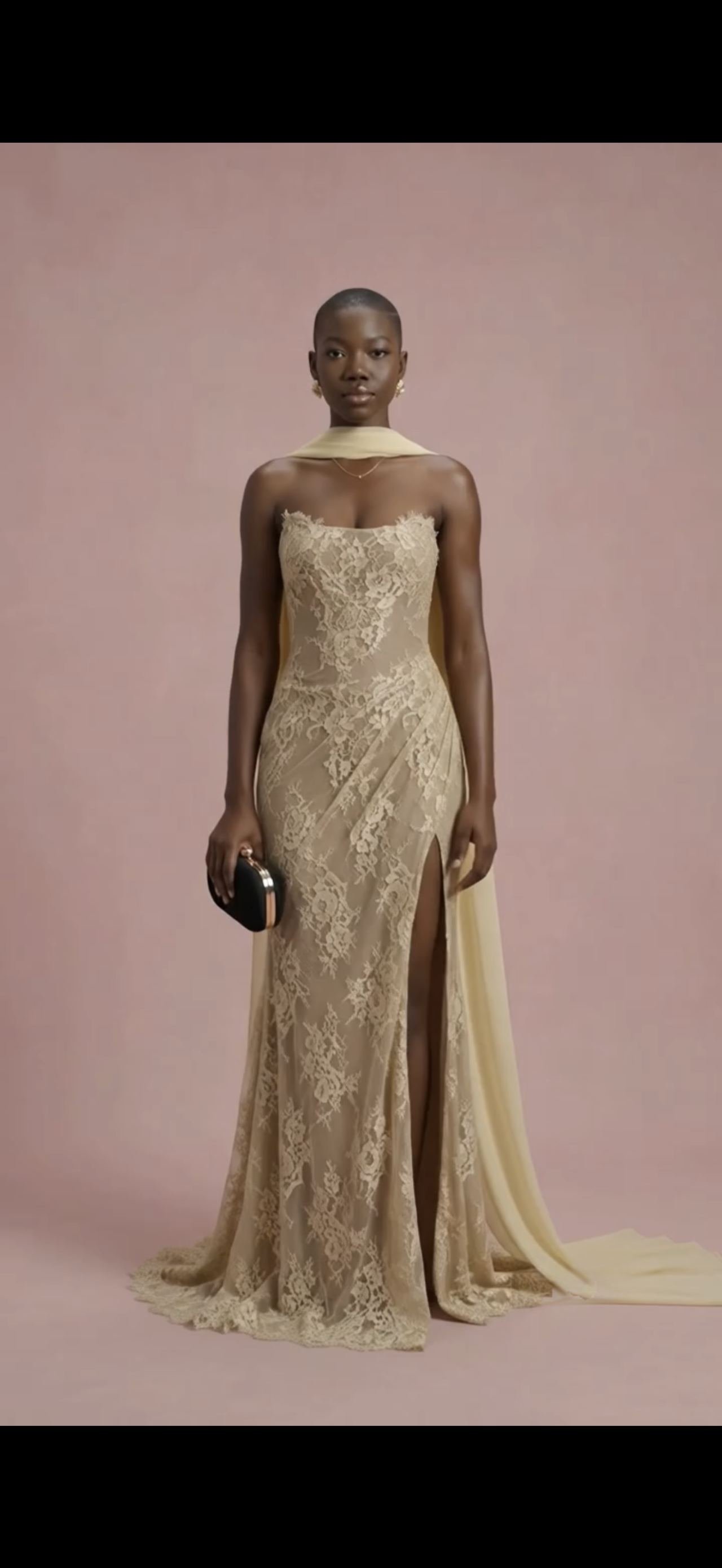 Séraphine Draped Gown