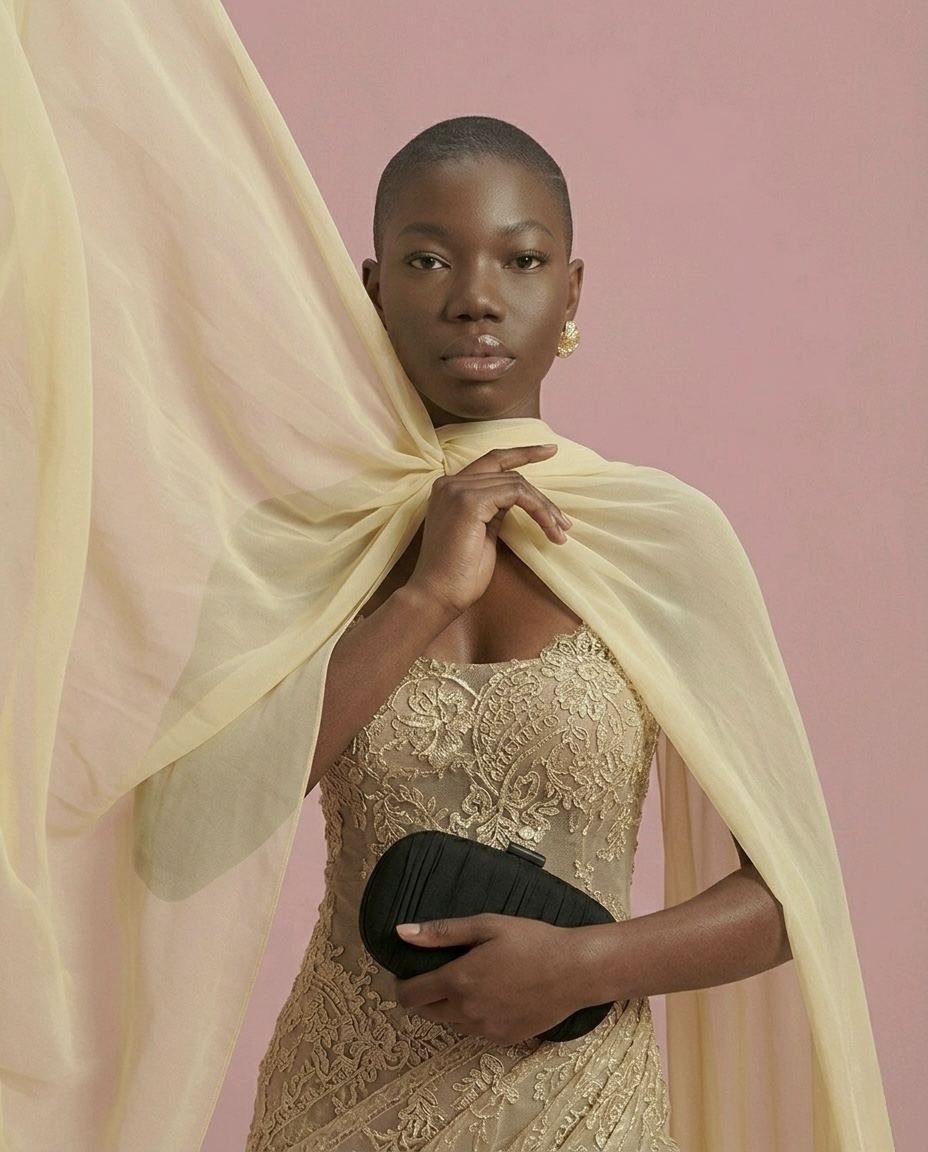 Séraphine Draped Gown